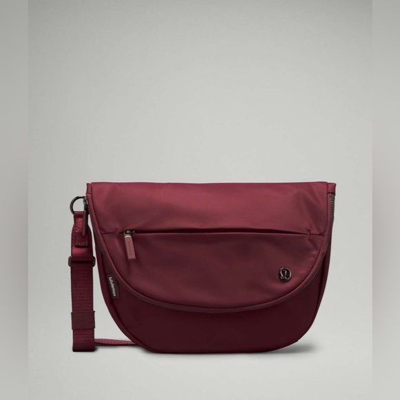 lululemon athletica Handbags - Lululemon All Night Festival Bag 5L in Wine Berry